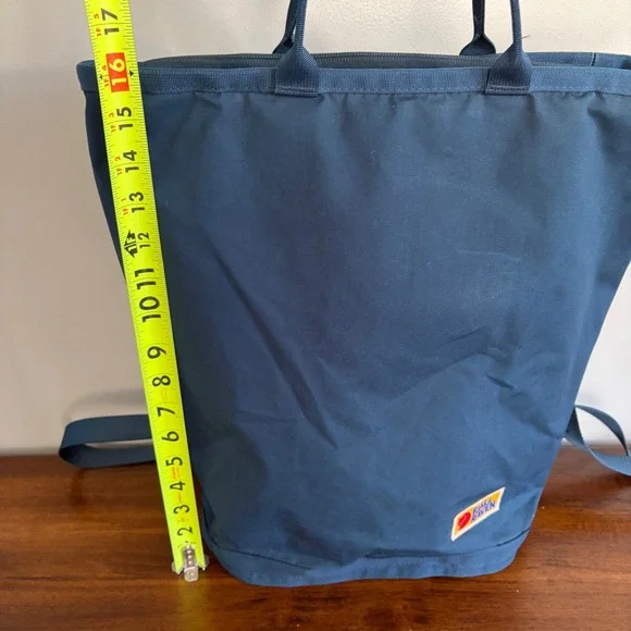 FjallRaven Vardag Totepack Backpack Tote Bag G-1000 Storm Blue - Picture 6 of 9